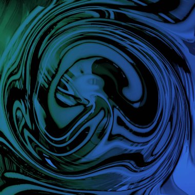 Yağlı boya çizgileri olan sıvı soyut arkaplan