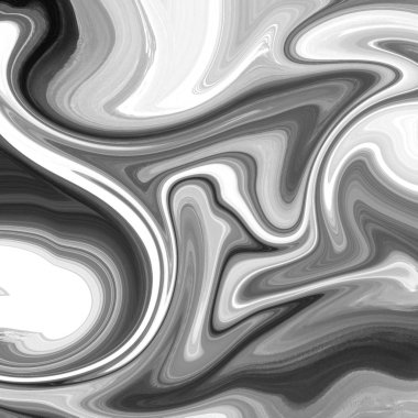 Yağlı boya çizgileri olan sıvı soyut arkaplan