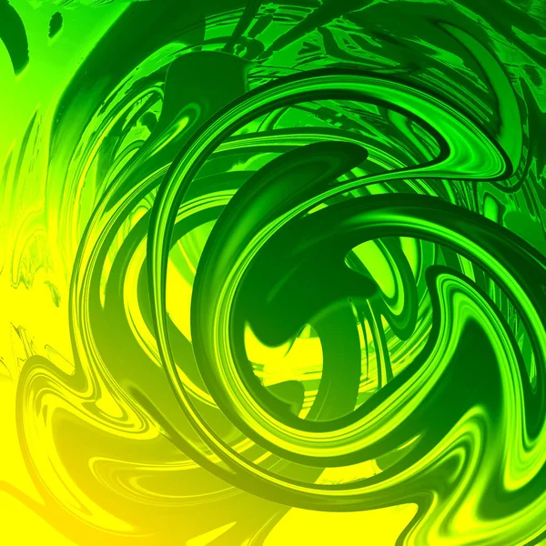 Liquid abstract background with oil painting streaks — Stock Photo, Image