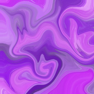 Yağlı boya çizgileri olan sıvı soyut arkaplan