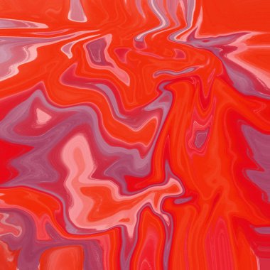 Yağlı boya çizgileri olan sıvı soyut arkaplan