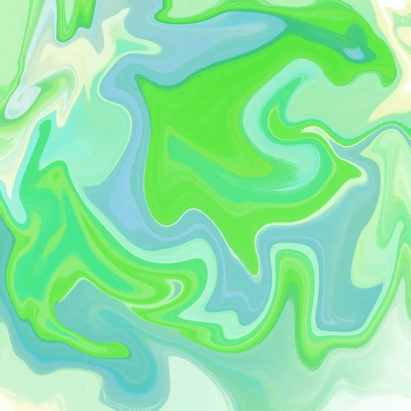 Liquid abstract background with oil painting streaks — Stock Photo, Image