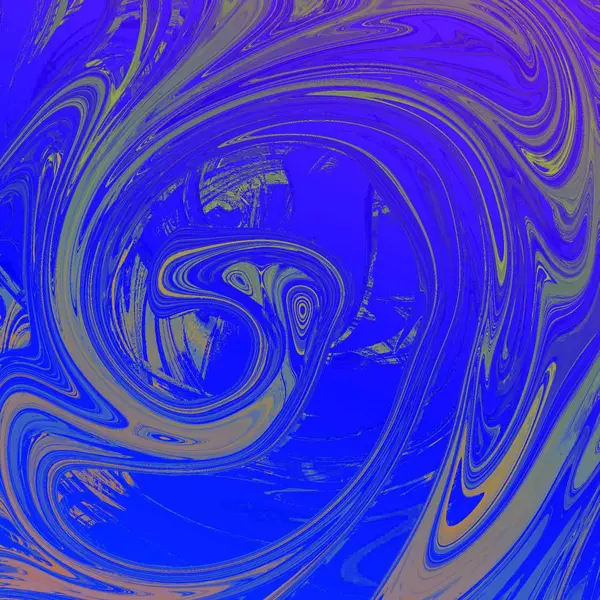 Liquid abstract background with oil painting streaks — Stock Photo, Image