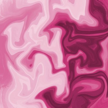 Yağlı boya çizgileri olan sıvı soyut arkaplan