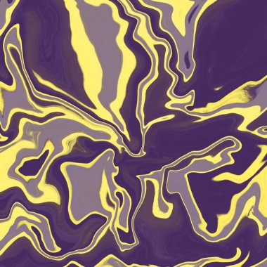 Yağlı boya çizgileri olan sıvı soyut arkaplan