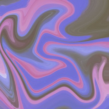 Yağlı boya çizgileri olan sıvı soyut arkaplan