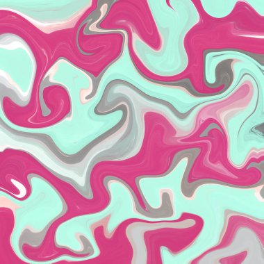 Yağlı boya çizgileri olan sıvı soyut arkaplan