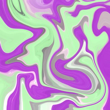 Yağlı boya çizgileri olan sıvı soyut arkaplan