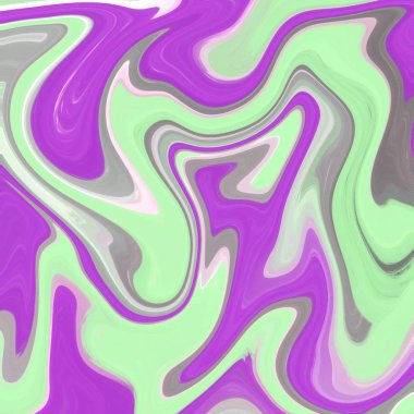 Yağlı boya çizgileri olan sıvı soyut arkaplan