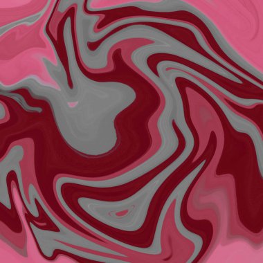 Yağlı boya çizgileri olan sıvı soyut arkaplan