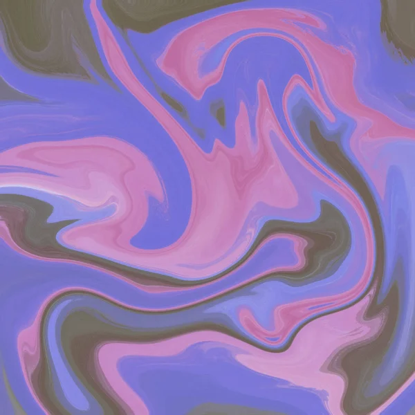 Liquid abstract background with oil painting streaks — Stock Photo, Image