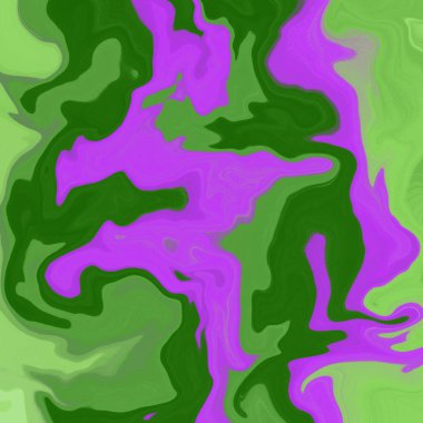 Yağlı boya çizgileri olan sıvı soyut arkaplan