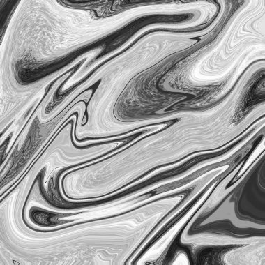 Yağlı boya çizgileri olan sıvı soyut arkaplan