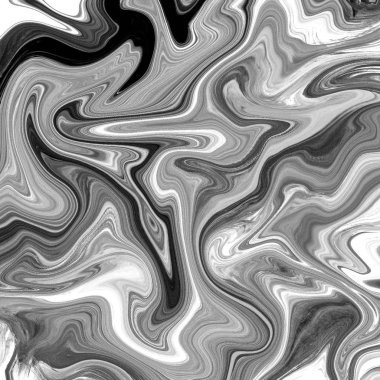 Yağlı boya çizgileri olan sıvı soyut arkaplan