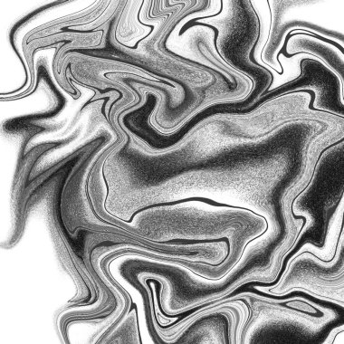 Yağlı boya çizgileri olan sıvı soyut arkaplan