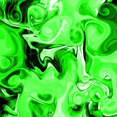 Yağlı boya çizgileri olan sıvı soyut arkaplan