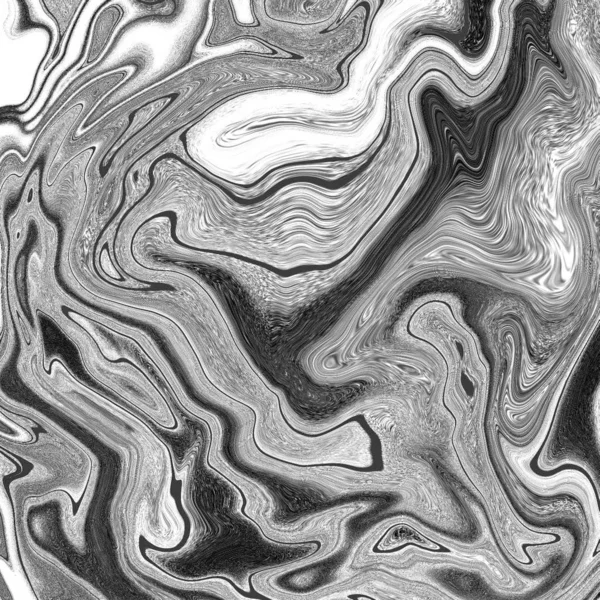 Yağlı boya çizgileri olan sıvı soyut arkaplan