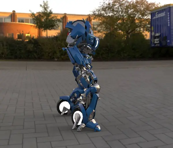 Immagini Stock - Cane Robot Con Osso Ai. Image 206367459