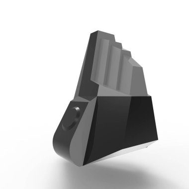 Bilim kurgu meka askeri ayakta duruyor. Askeri gelecekçi robot. Mekagodzilla bir pilot tarafından kontrol ediliyor.