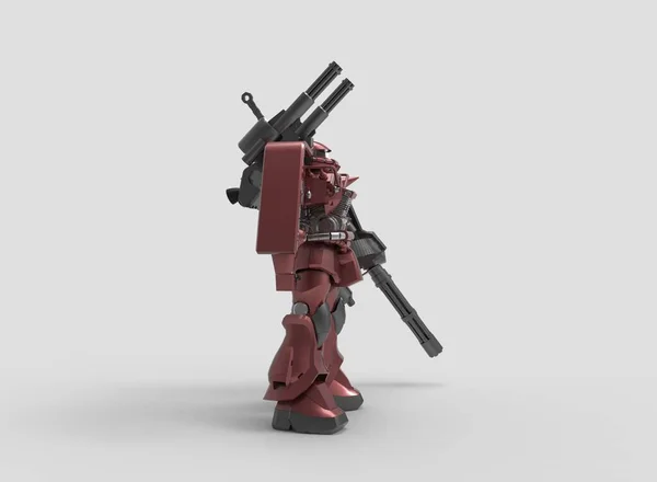 Soldado Mecha Ficção Científica Robô Futurista Militar Mecha Controlado Por — Fotografia de Stock