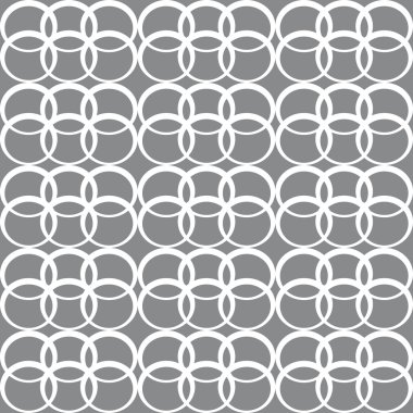 Zarif desen gri arka plan üzerinde beyaz dekorasyon ile