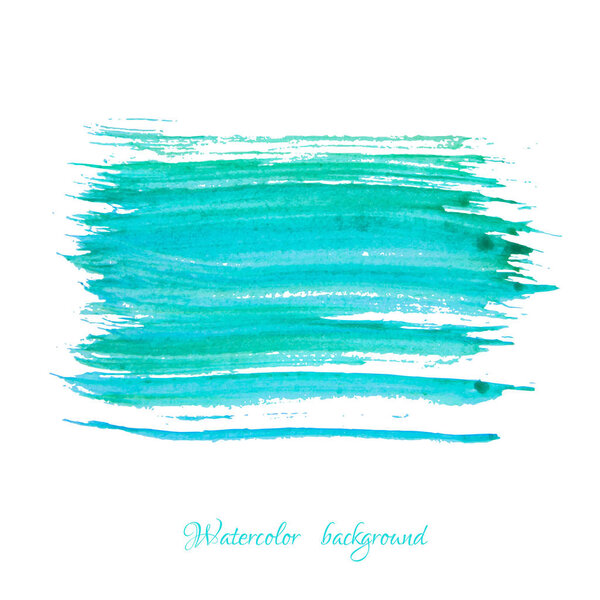 Textured hand painted watercolor banner