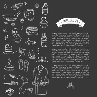  Masaj ve Spa simgeler