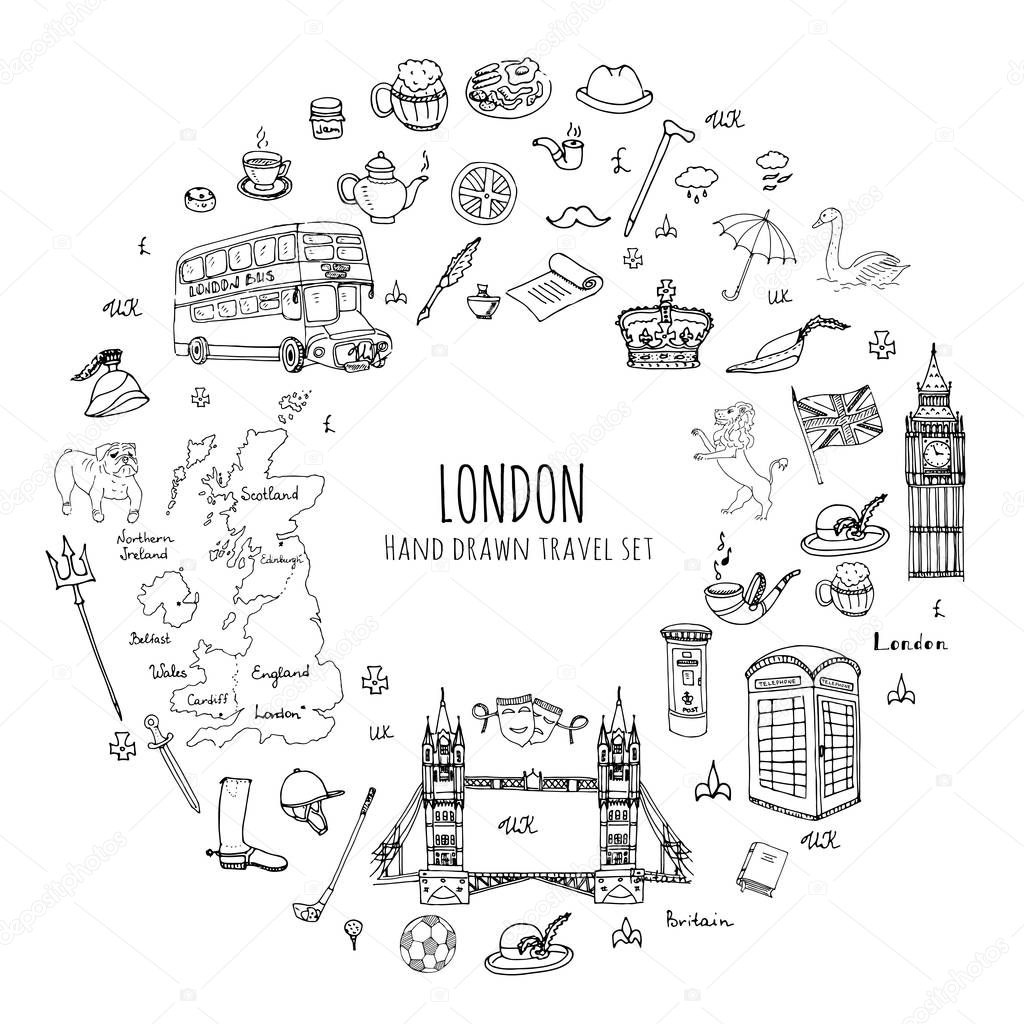 London icons set