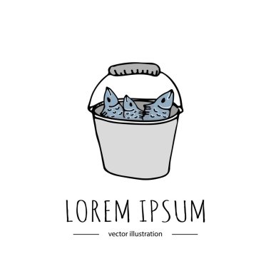 Balıkçılık Icons set