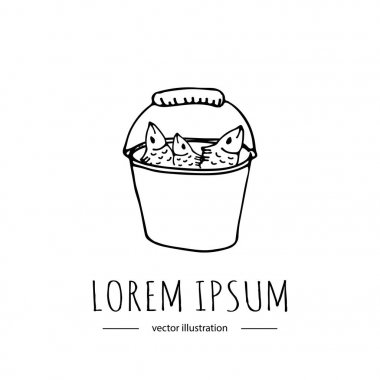 Balıkçılık Icons set