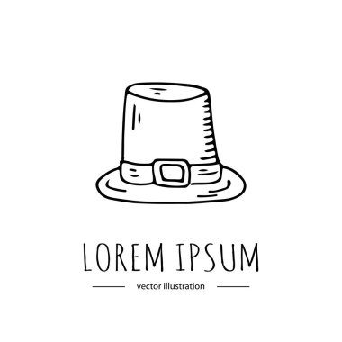 Şükran günü Icons set