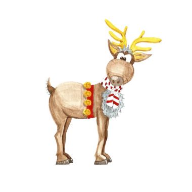 Noel Ren geyiği simgesi