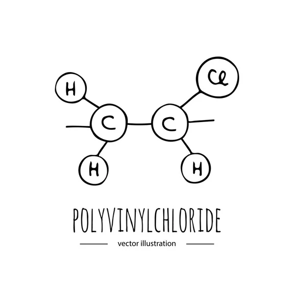 Хімічні молекули піктограму — стоковий вектор