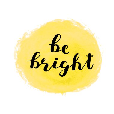 Parlak olması. Fırça yazı.