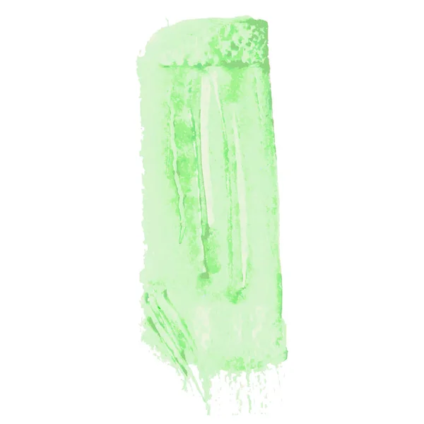 Fond vert. Conception de motif de surface Grunge. Lave la texture. Taches abstraites et éclaboussures. Modèle peint texturé. Aquarelle peinture illustration. Illustration vectorielle dessinée main — Image vectorielle