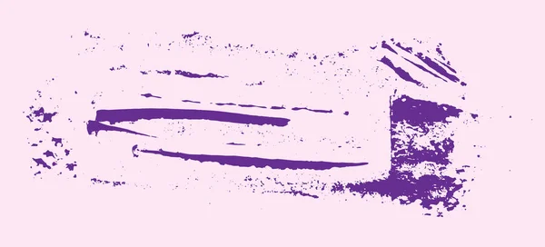 Grunge konsistens. Lila borsten på rosa. Vector mall. Urban bakgrund. Dammet Overlay nöd korn. Handritad illustration. Abstrakta form för din design eller scrapbook. — Stock vektor