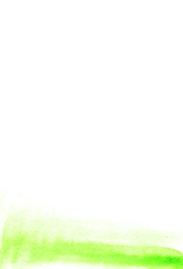 Sarı yeşil suluboya resim kartı tasarımı için. Zemin. Tarih, kartpostal, afiş, logo, düğün daveti kaydedin. Beyaz arka plan üzerinde izole. Vektör çizim. 