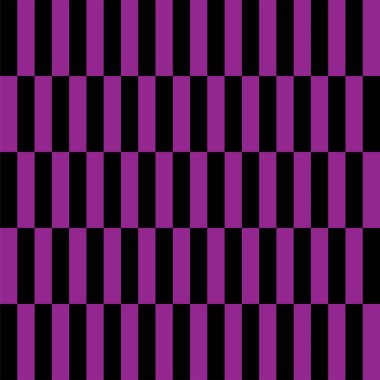 Kusursuz vektör deseni. Geometrik kare arkaplan. Pembe ve siyah renkler. Dikey vektör karosu. Soyut illüstrasyon.