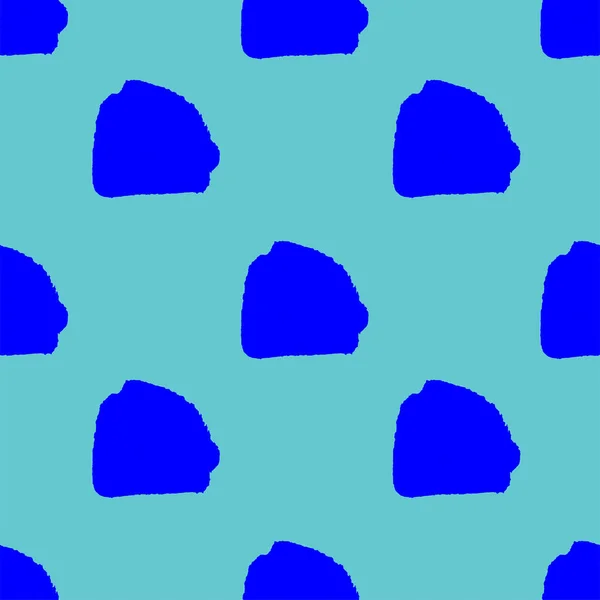 Abstraktes Blockmotiv. Vektorillustration. heller Hintergrund mit minimalistischen Elementen. texturierte nahtlose Muster. Grunge endlose Vorlage. Blauer Hintergrund. Textildruck. — Stockvektor
