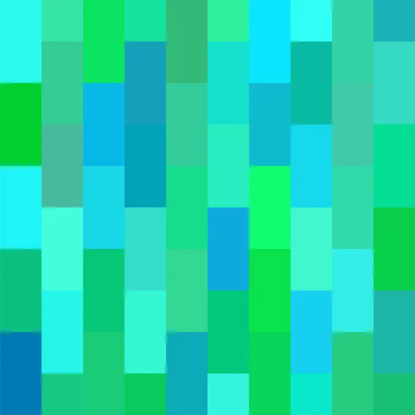 Padrão sem costura. Fundo quadrado geométrico. Cores verde e azul. Pixel art style.Vector tile.Abstract ilustração . —  Vetores de Stock