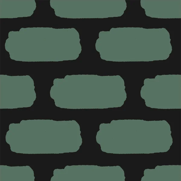 Motif abstrait rayé. Illustration vectorielle. Fond sombre avec des éléments minimalistes. Texture rayée motif sans couture. Grunge modèle sans fin. Fond vert et noir. Impression tissu . — Image vectorielle