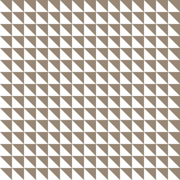 삼각형 솔기없는 패턴입니다 기하학적 추상적 베이지 흰색입니다 폴리곤 모자이크 일러스트 — 스톡 벡터