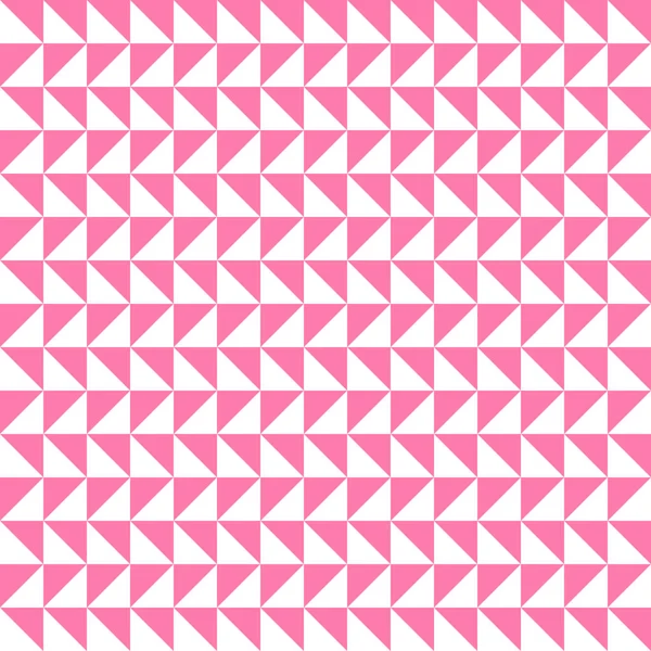 Fondo Triangular Patrón Sin Costuras Textura Abstracta Geométrica Colores Rosa — Vector de stock