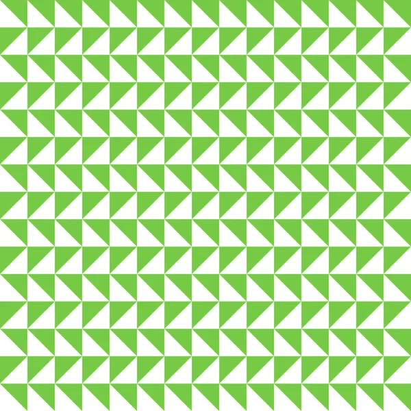 Треугольный Фон Бесшовный Шаблон Геометрическая Абстрактная Фактура Зеленый Белый Цвета — стоковый вектор