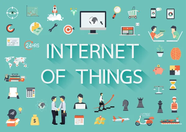 Internet of things paper text — Διανυσματικό Αρχείο