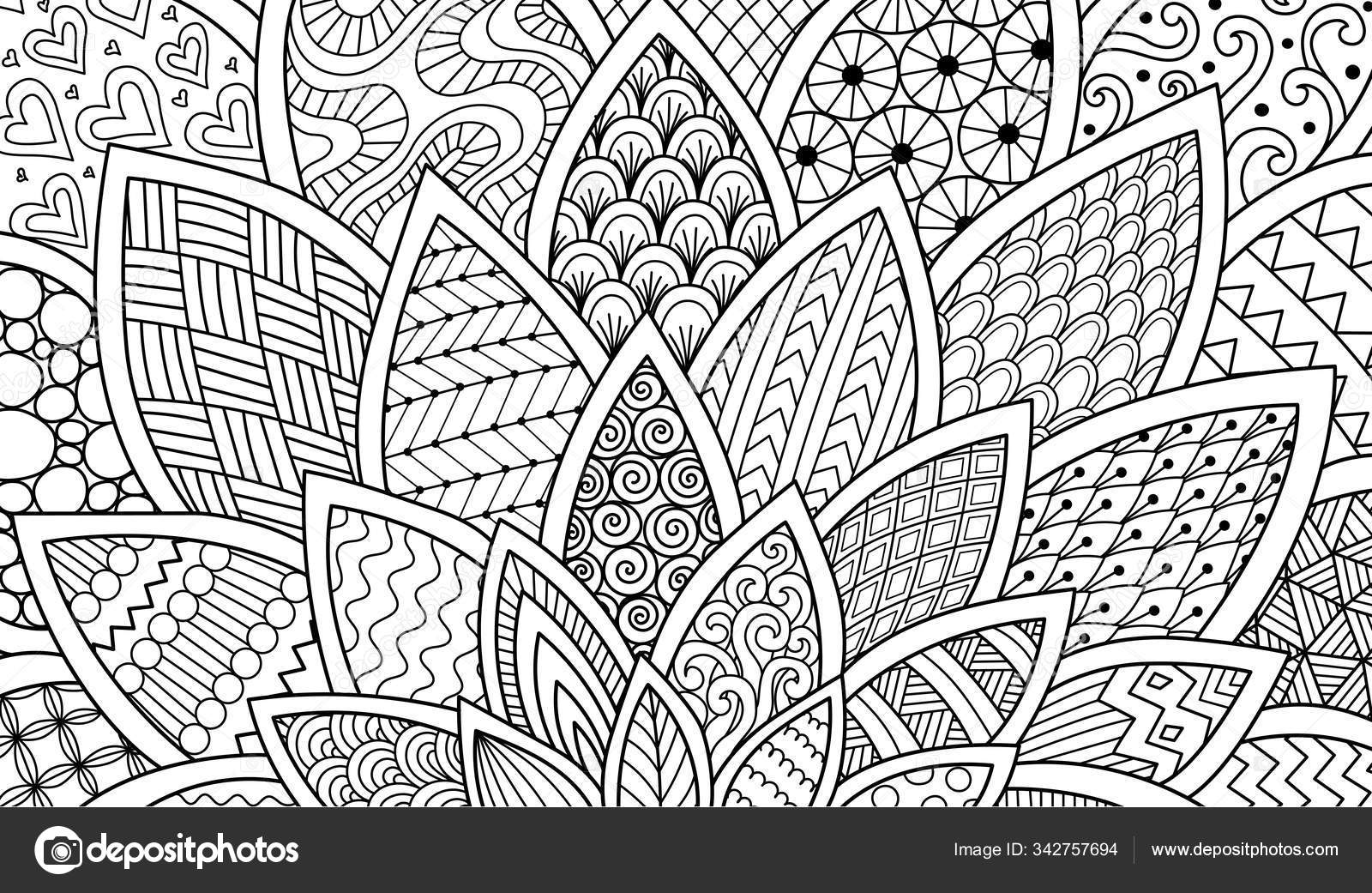 coloring pages of backgrounds