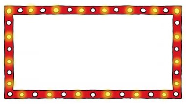 Beyaz arkaplan ile el çizimi çerçeve canlandırması