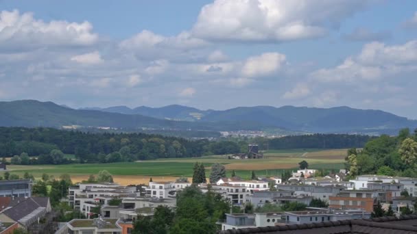 Vidéo Temps Écoulé Dans Région Niederrohroorf Zurich Suisse 2018 — Video
