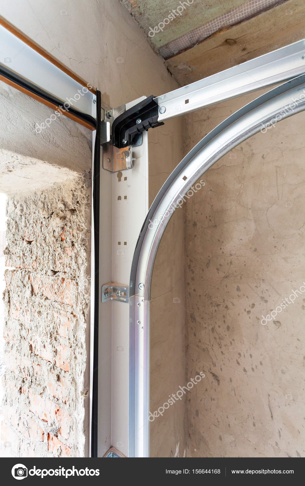 Garage Doors Installation Post Rail And Spring Installation