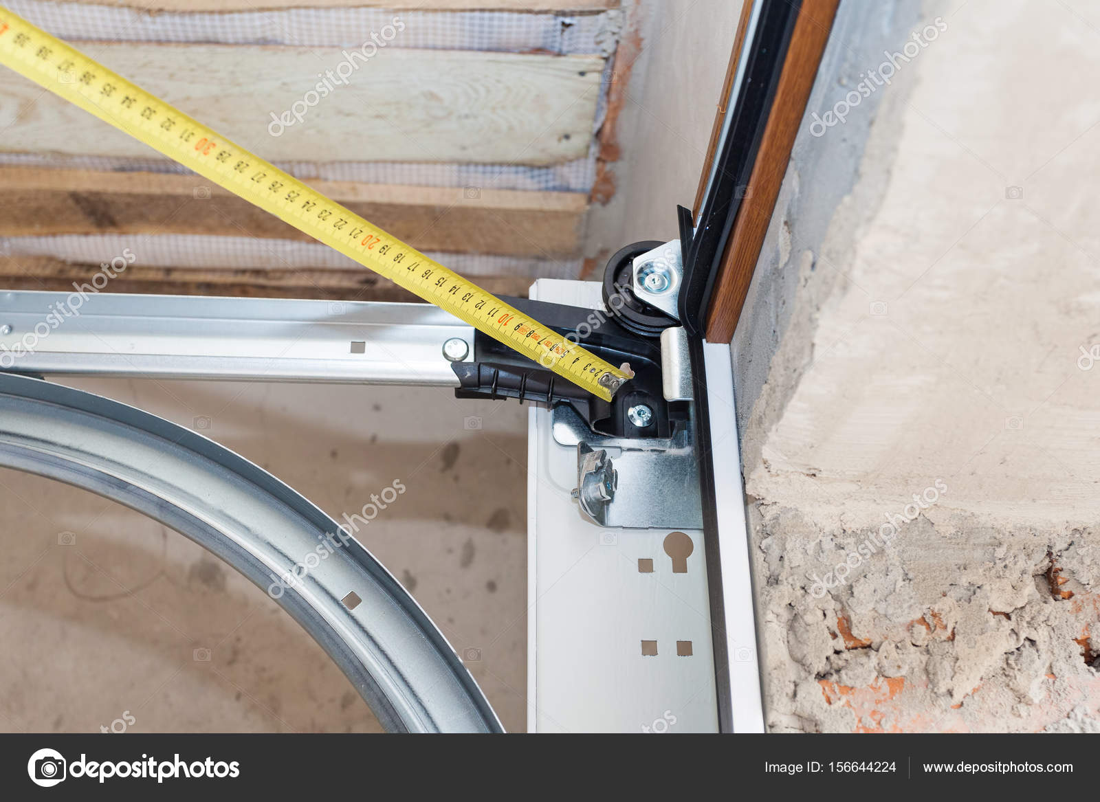 Garage Doors Installation Post Rail And Spring Installation